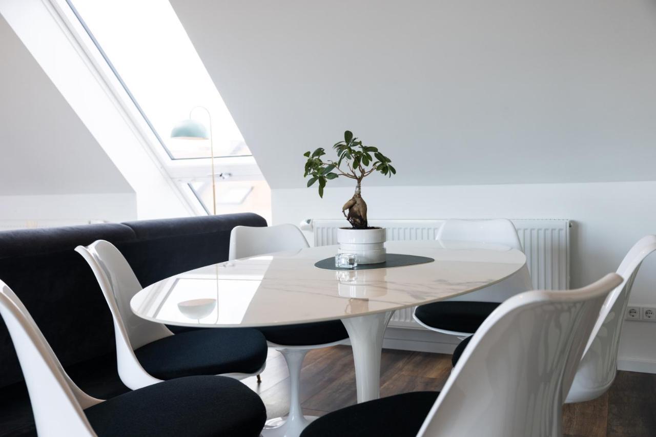 The Penthouse At Eco Smart Apartments Nuremberg Bagian luar foto