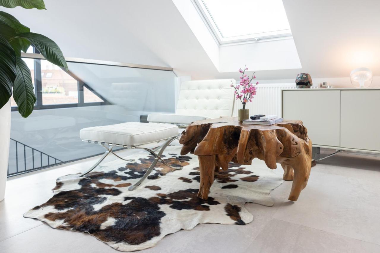 The Penthouse At Eco Smart Apartments Nuremberg Bagian luar foto