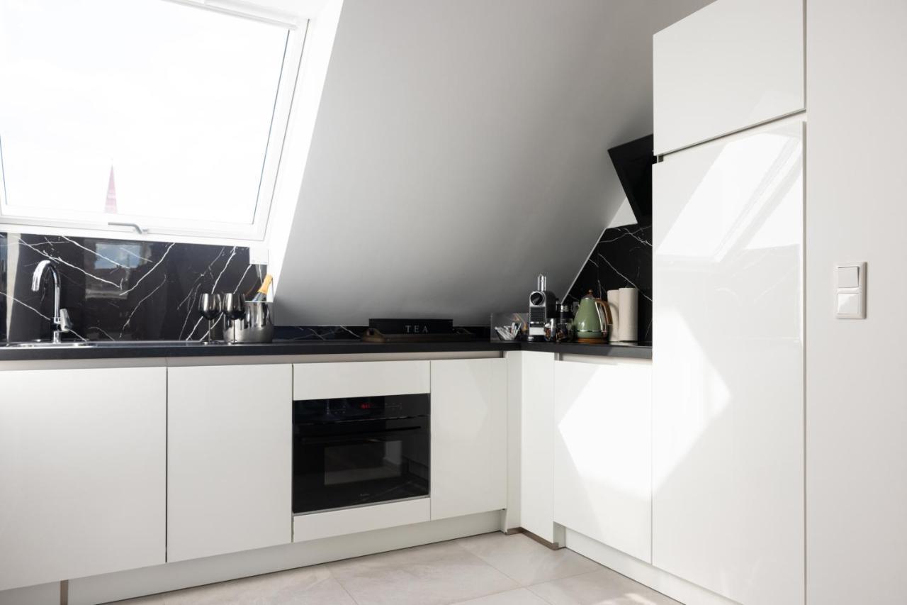 The Penthouse At Eco Smart Apartments Nuremberg Bagian luar foto
