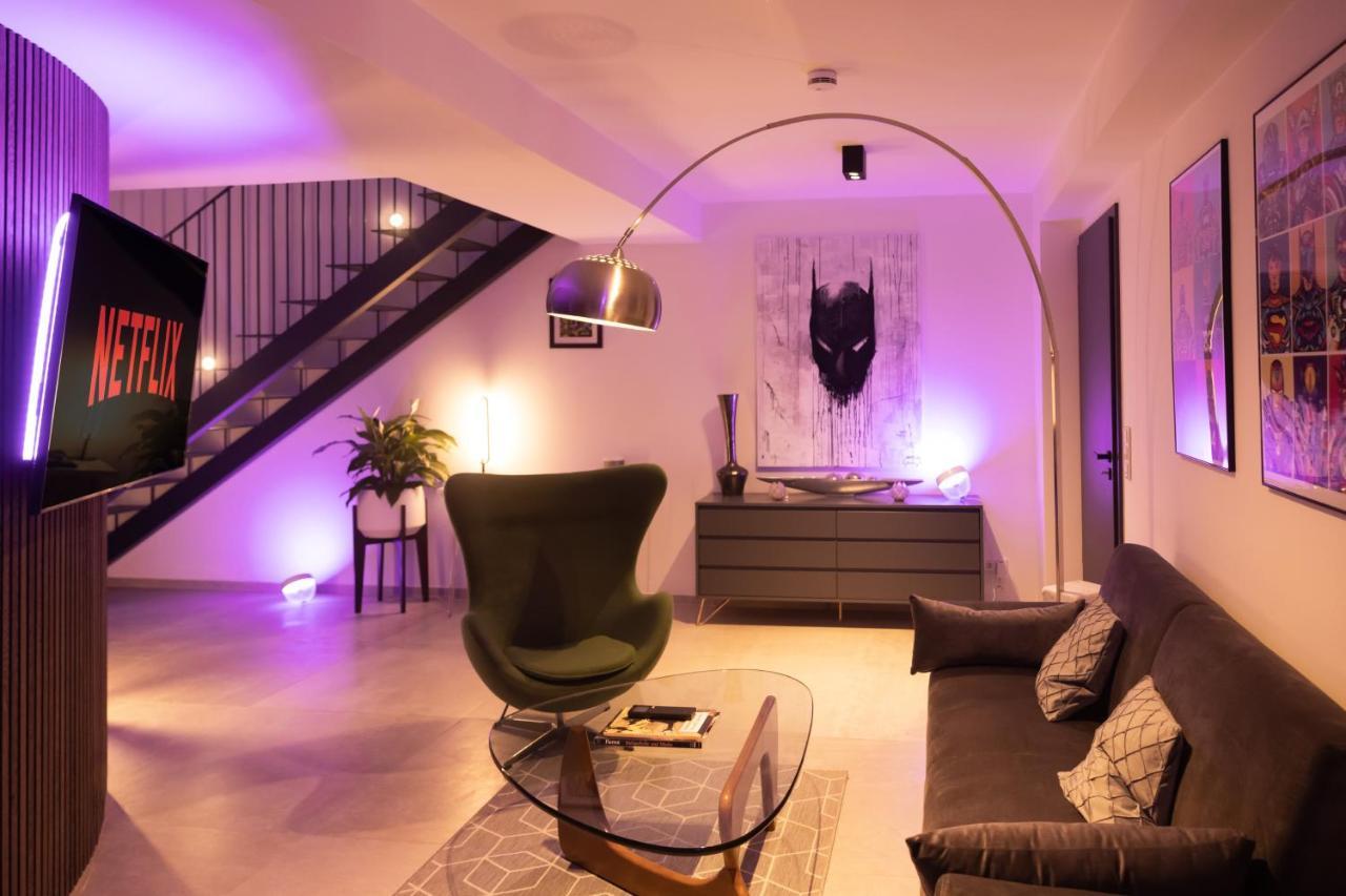 The Penthouse At Eco Smart Apartments Nuremberg Bagian luar foto