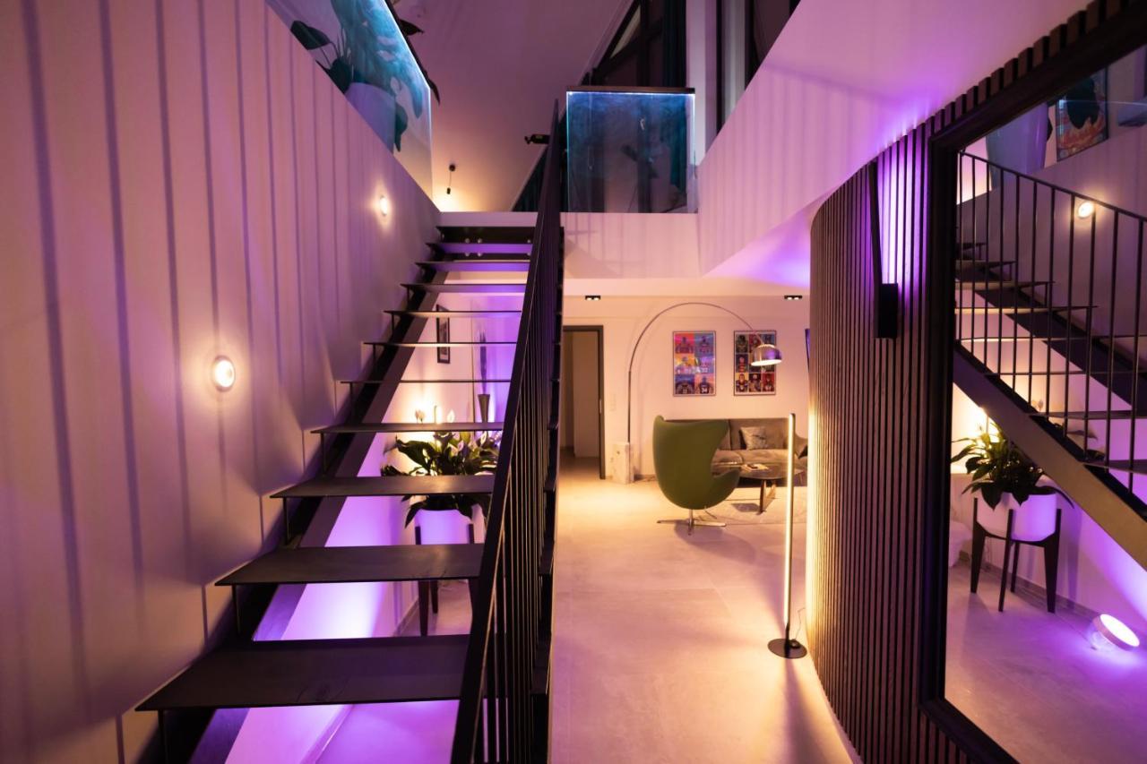 The Penthouse At Eco Smart Apartments Nuremberg Bagian luar foto